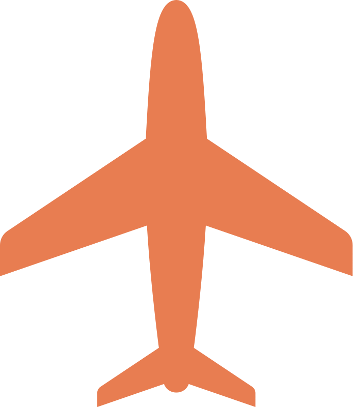 ícone de avião braztrip